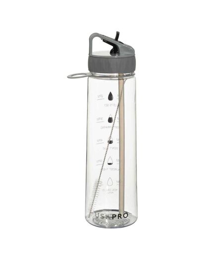 Premium Water Bottle One Size Clear Print USA Pro