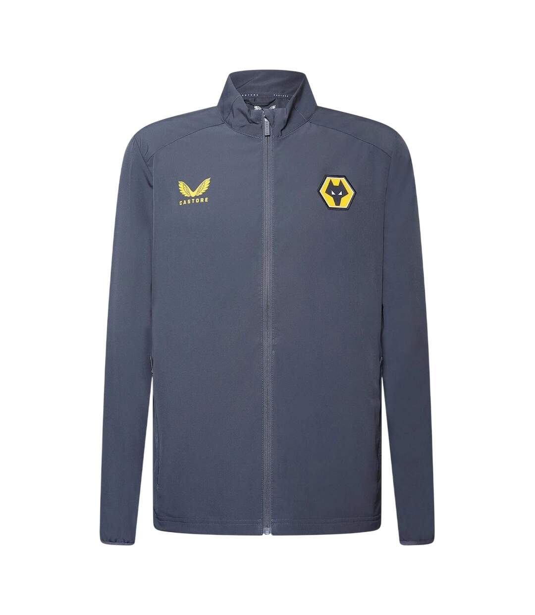 Veste Foot Motif/style Wolverhampton Wanderers Fc Homme Gris Foncé Castore-1