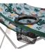 Childrens/kids joejoe tropical leaves camping chair one size multicoloured Trespass-3