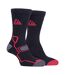 2 Pack Mens Super Soft Bamboo Trekking Hiking Socks for Boots-1