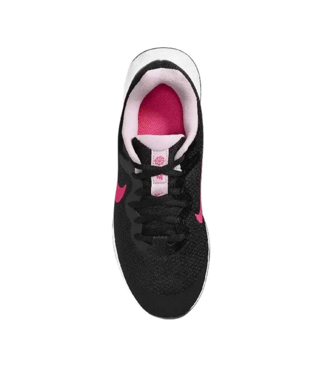 Womens/ladies Revolution 6 Trainers Black Nike-3