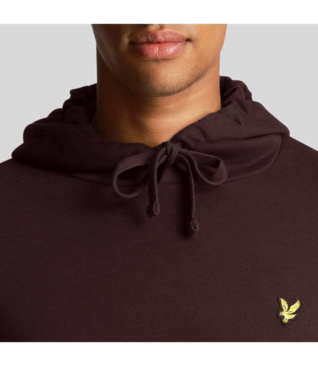 Sweat À Capuche Homme Marron Lyle & Scott-4
