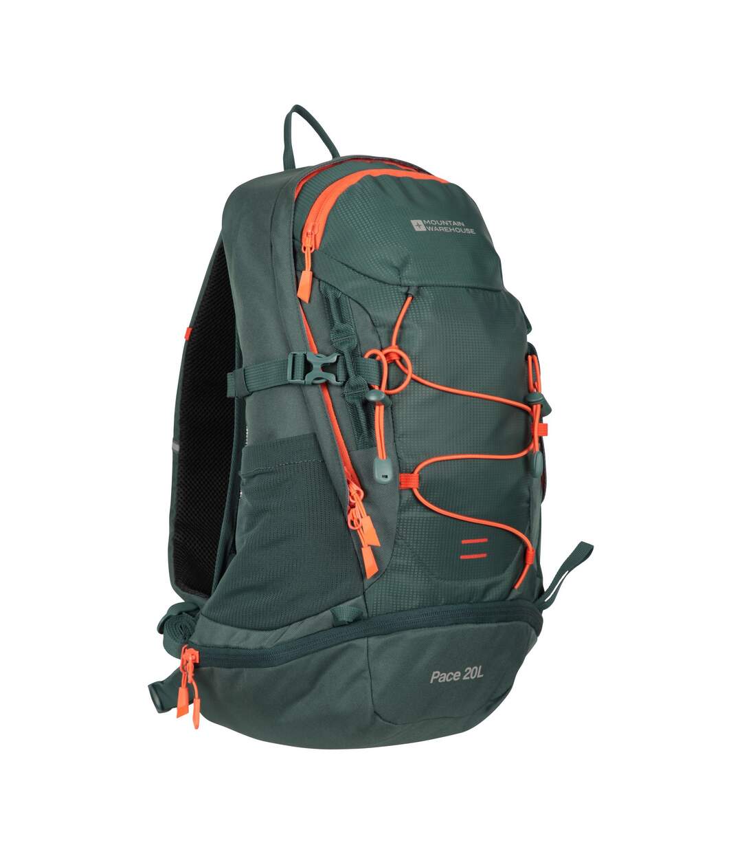 Sac À Dos Pace Taille Unique Vert Foncé Mountain Warehouse-3