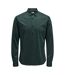 Chemise Manches Longues Homme Vert Foncé Only-2