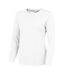 AWDis Just Cool Womens/Ladies Girlie Long Sleeve T-Shirt (Arctic White) - UTRW4814-2