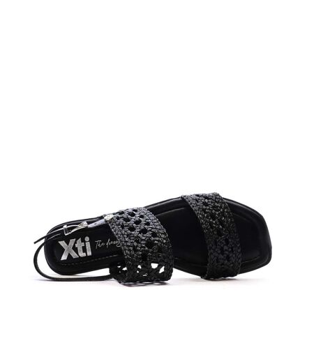 Sandales noir femme xti plomb