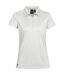 Stormtech Womens/Ladies Eclipse H2X-Dry Pique Polo (White) - UTBC3887