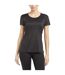 T-shirt femme noir On Running-3