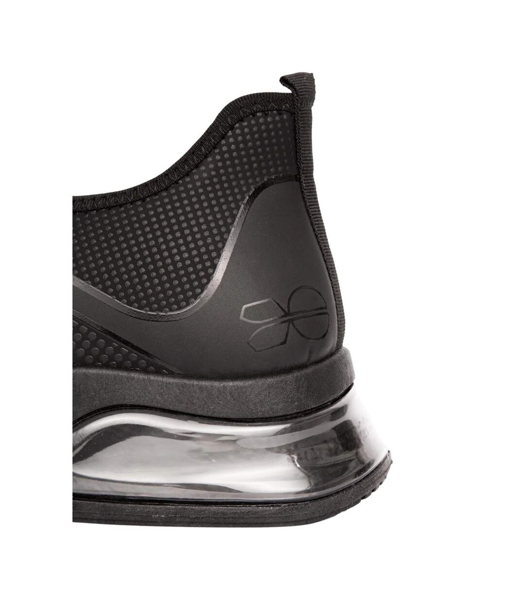 Baskets clarington homme noir / bleu Crosshatch-3