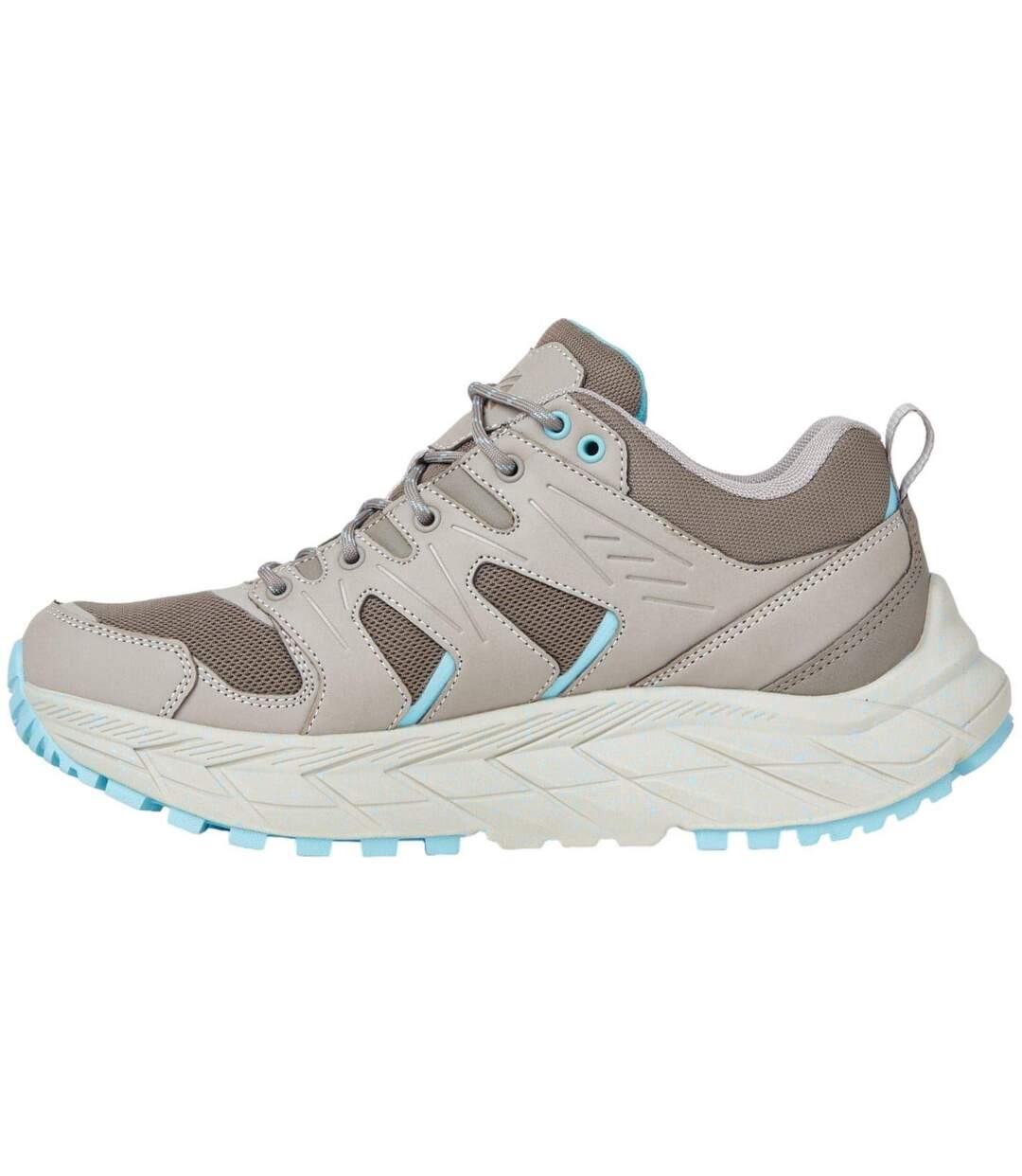 Chaussures De Randonnée Femme Beige Taupe Vert Sarcelle Karrimor-3