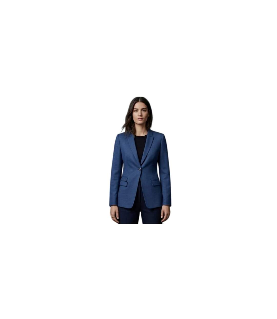 Blazer Femme Bleu Boss-1