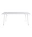 Table de repas en MDF Polar 180 x 90 cm Blanc