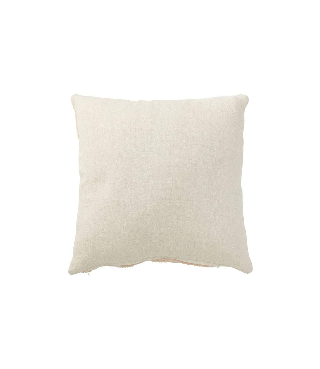Coussin Déco Géométrique 43x43cm Saumon-2