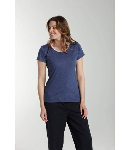 Tee shirt col rond lurex manches courtes femme Tee Summer Twilight  | Gerard Pasquier