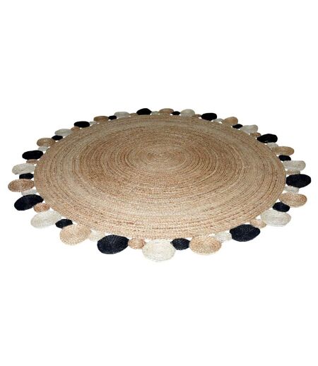 Tapis rond JT RONDI , tapis jute artisanal