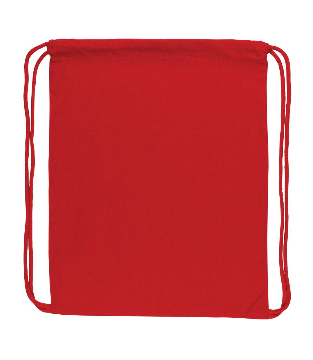 Impact Cotton Aware Drawstring Bag One Size Red XD Collection-2