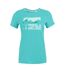 Womens/ladies Fingal Landscape Stretch T-shirt Turquoise Regatta-1
