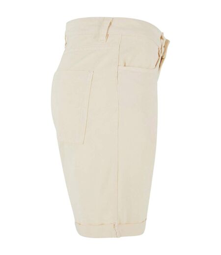 Short Femme Sable Blanc Urban Classics