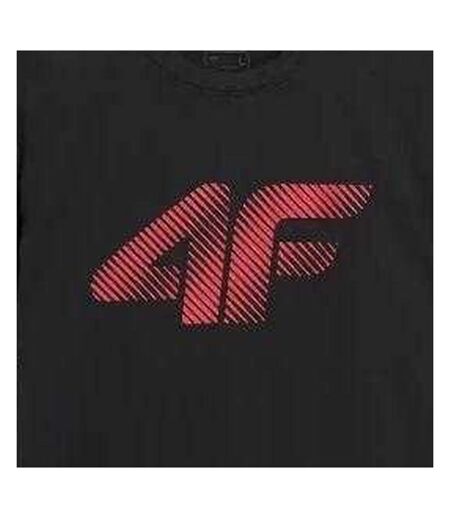 Mens Single Jersey T-shirt Black 4F