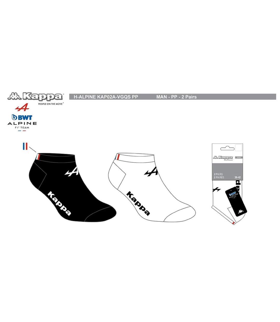 Chaussettes Homme KAPPA 6 paires SNEAKER BWT ALPINE F1T