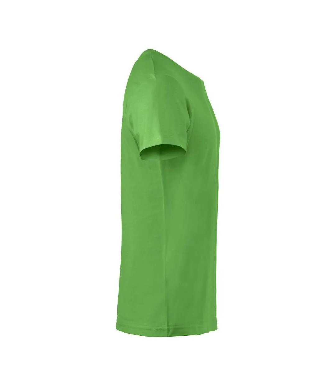 T-shirt Basic Homme Vert Pomme Clique-3
