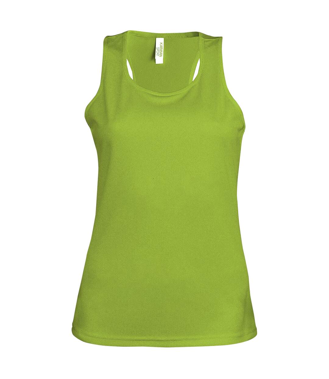 Débardeur de sport femme vert citron Kariban Proact-1