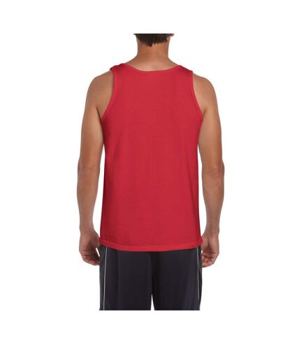 Gildan Mens Softstyle® Tank Vest Top (Red)
