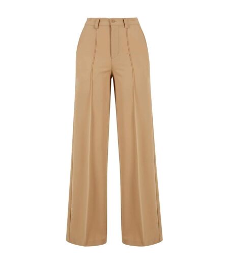 Pantalon Motif/style Large Femme Beige Urban Classics
