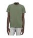 Mens Slim T-shirt Khaki Green Pepe Jeans-1
