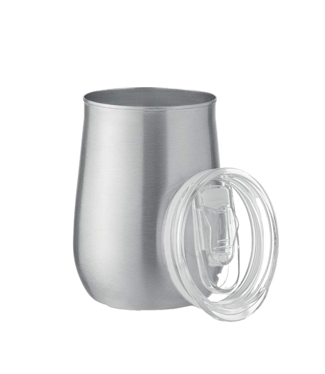 Ursa recycled stainless steel 500ml mug one size matt silver MidOcean-1
