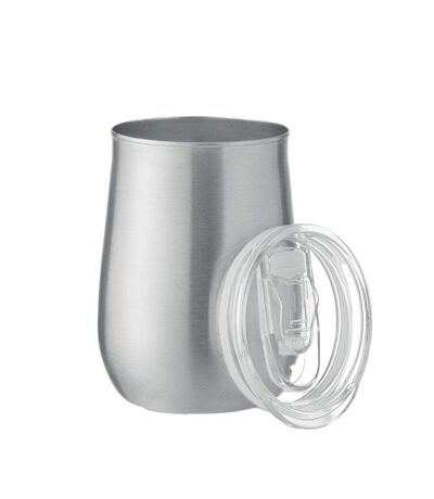 Ursa recycled stainless steel 500ml mug one size matt silver MidOcean