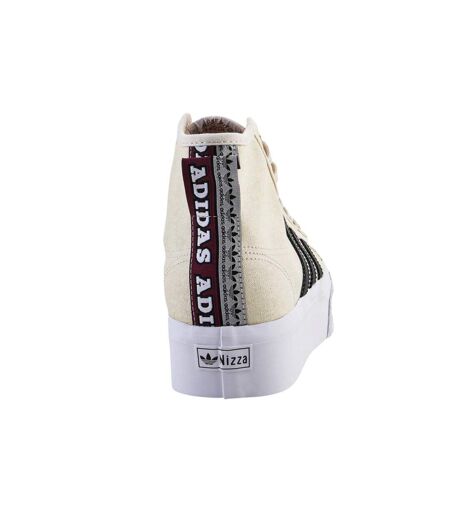 Baskets Nizza Platform Femme Beige Crème Adidas
