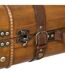 Lot de 2 Valises Déco Voyage 45cm Marron-4