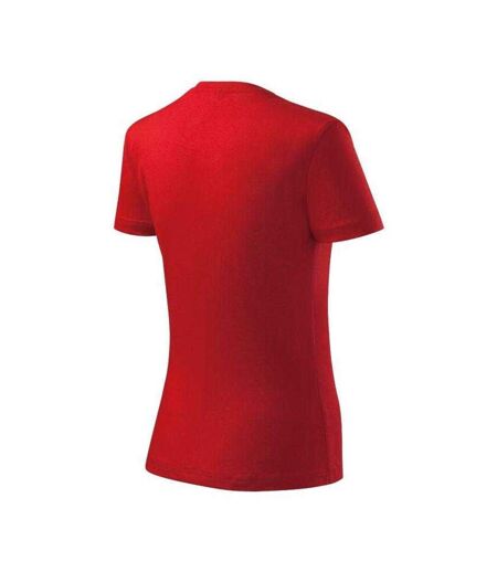 T-shirt Classic New Femme Rouge Adler