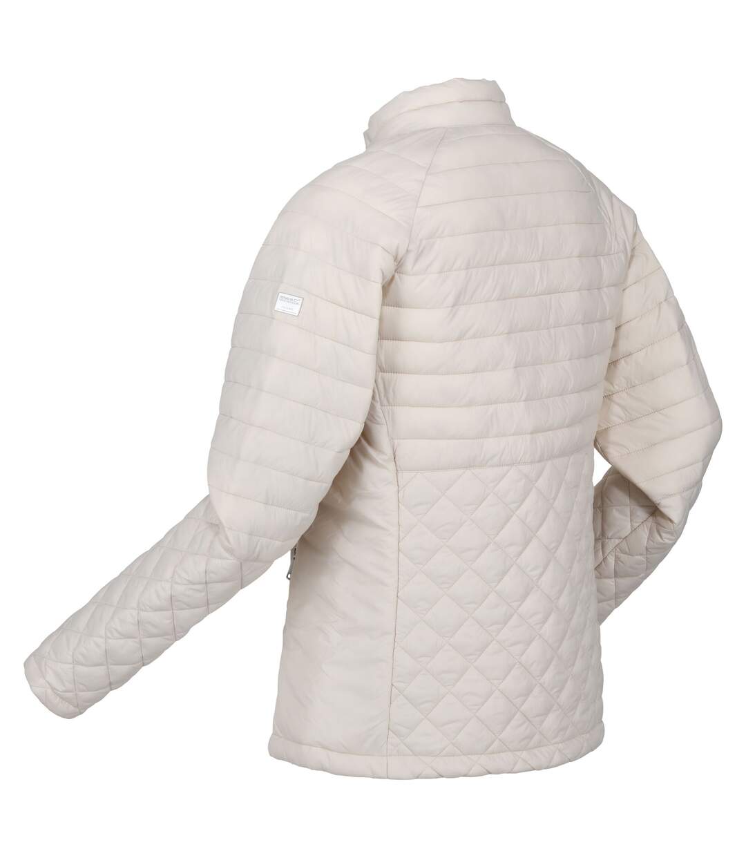 Womens/ladies tulula quilted padded jacket light vanilla Regatta-3