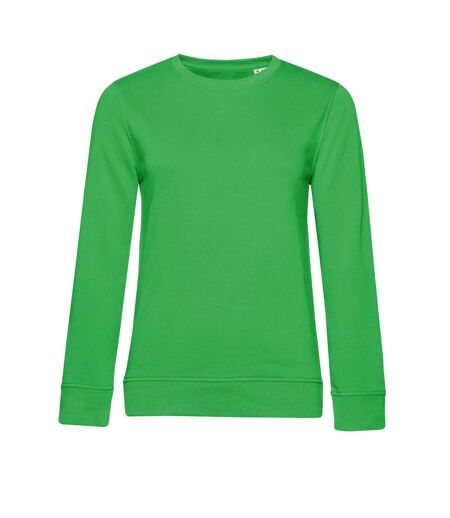Sweat Organic Inspire Femme Vert Pomme B&C