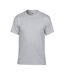 T-shirt Adulte Gris Chiné Gildan-1