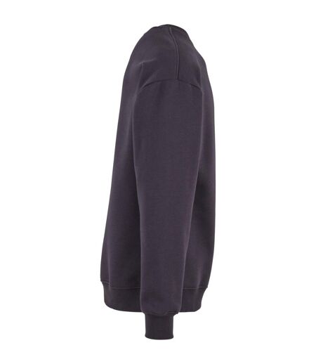 Mens Crew Neck Plain Sweatshirt Navy Build Your Brand