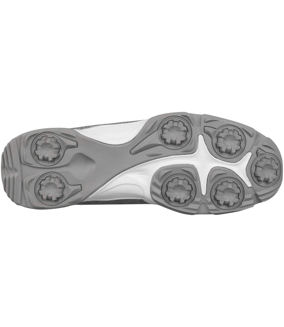 Womens/ladies V200 Spiked Golf Shoes White Slazenger-4