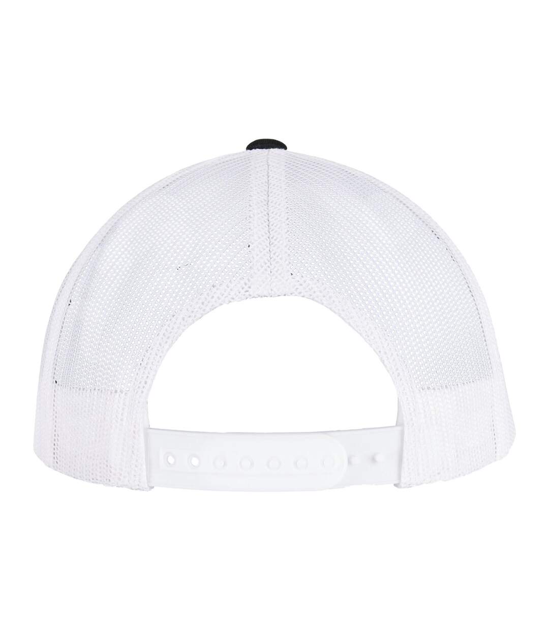 Casquette Trucker Adulte Noir Blanc Flexfit-2