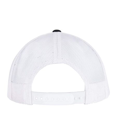 Casquette Trucker Adulte Noir Blanc Flexfit
