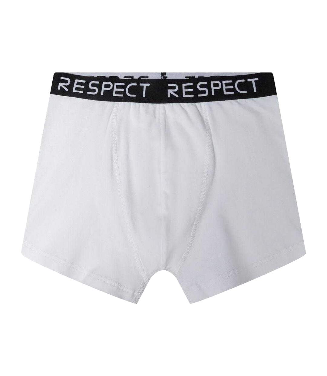 Boxers Motif/style Logo Homme Blanc Minoti-2