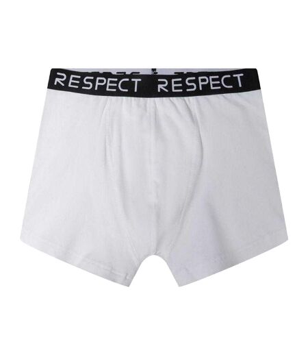 Boxers Motif/style Logo Homme Blanc Minoti