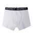 Boxers Motif/style Logo Homme Blanc Minoti-2