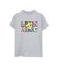 Disney Womens/Ladies The Lion King Pattern Logo Cotton Boyfriend T-Shirt (Gris sportif) - UTBI29472-1