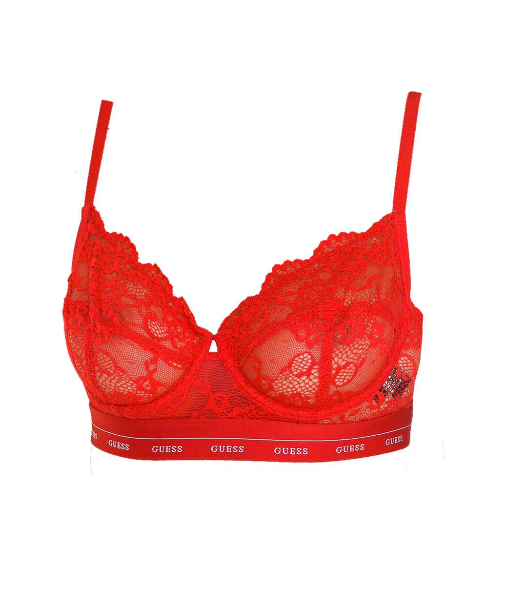 Women's Lace Bra with underwire and elastic sides O0BC15PZ01C-1