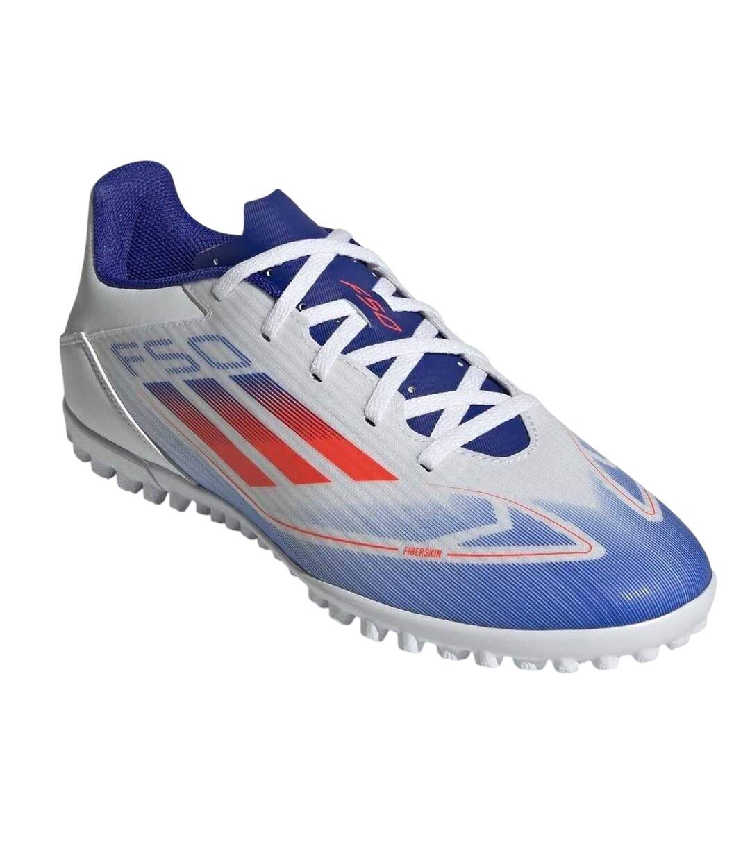 Chaussures Pour Astro Turf Motif/style 3 Rayures F50 Club Homme Blanc Rouge Bleu Adidas-1