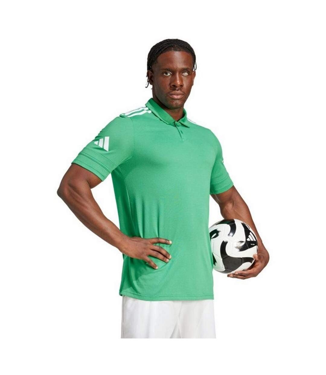 Polo Squadra Competition Homme Vert Adidas-4