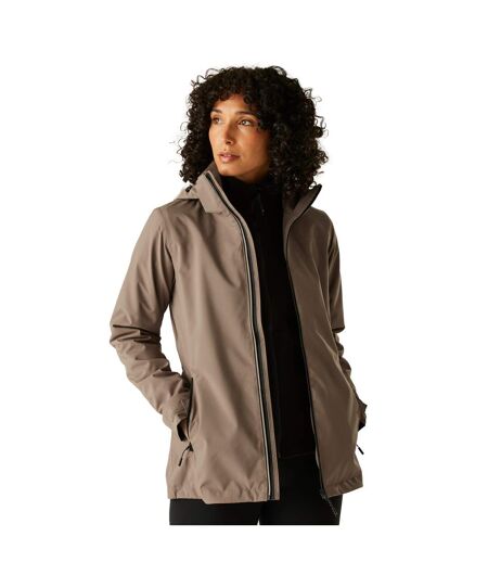 Veste Imperméable Motif/style 3-en-1 Coriver Femme Marron Noir Regatta