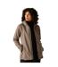 Veste Imperméable Motif/style 3-en-1 Coriver Femme Marron Noir Regatta-1